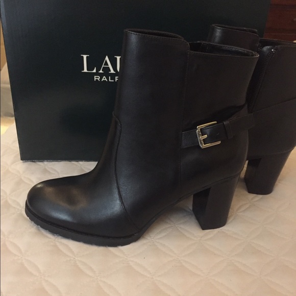 Ralph Lauren Boots Cabrey Burnished Calf - Picture 4 of 5